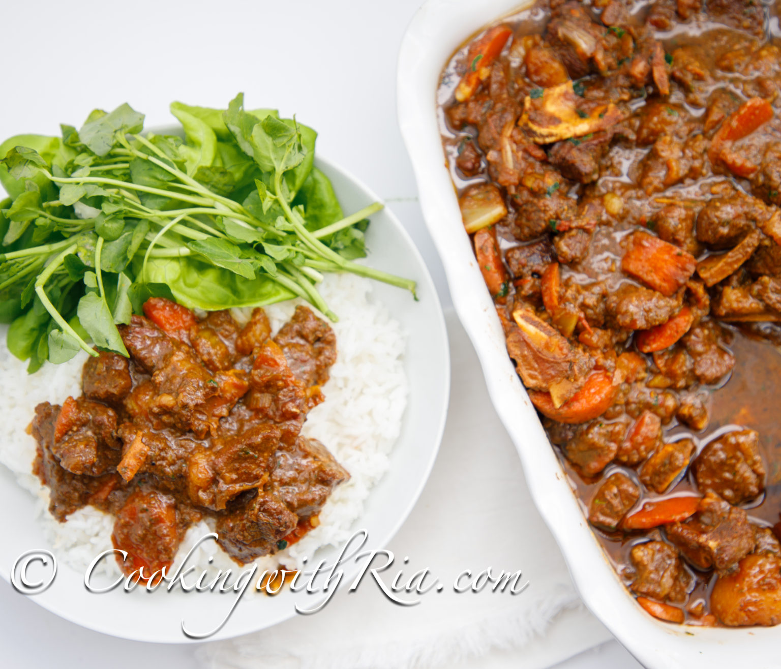 Trinidad Stewed Lamb