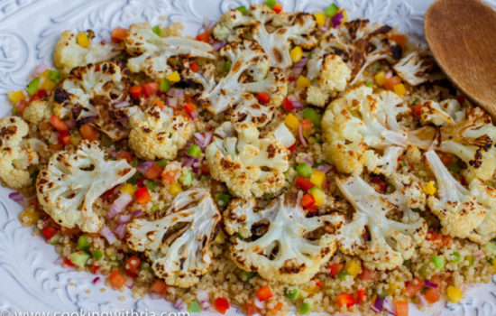 Irresistible Oven Roasted Cauliflower
