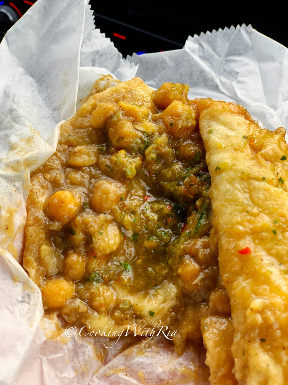 Doubles is Best Eaten Hot on De Spot