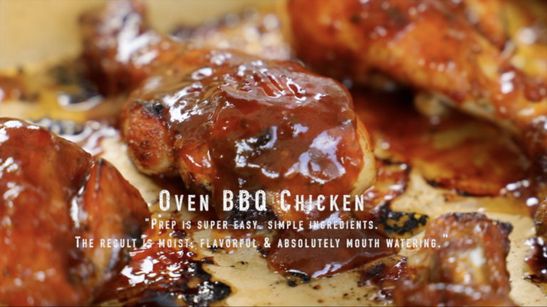 OVEN BBQ CHICKEN RECIPE