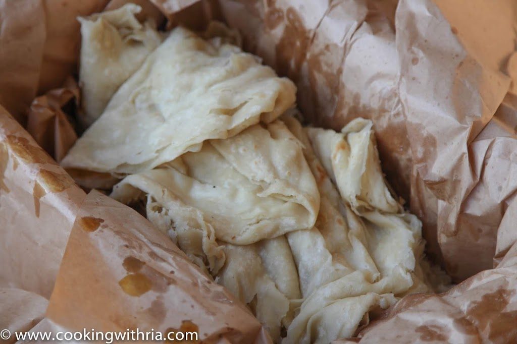 paratha / buss up shot roti