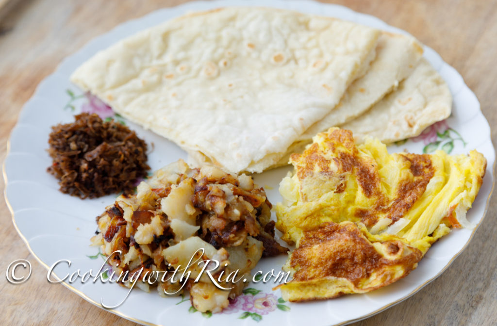 Trini Fried Aloo