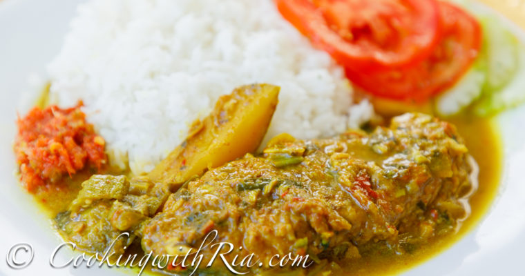 How to Make Curry Fish with Mango – Fried Method