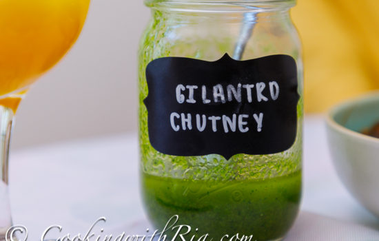 Cilantro Chutney | Cilantro Dressing