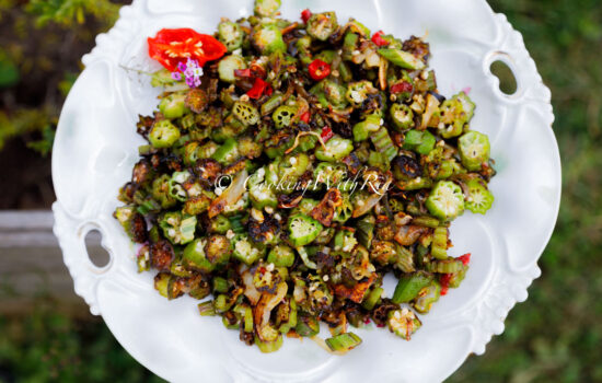 Crispy Fried Okra | Trini Fry Ochro