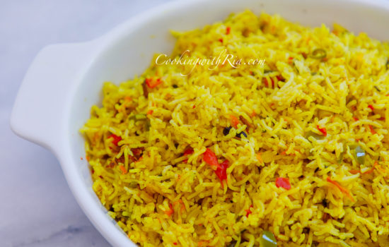 Turmeric Rice | Yellow Rice