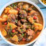stewed chicken with potatoes