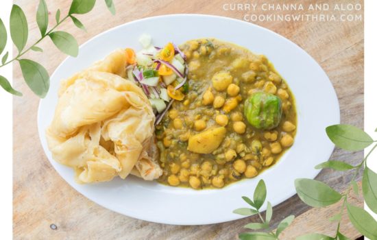 Curried Channa and Aloo (Chickpeas with Potatoes)