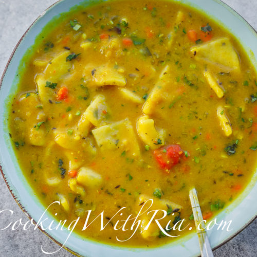 dhal & dumpling soup