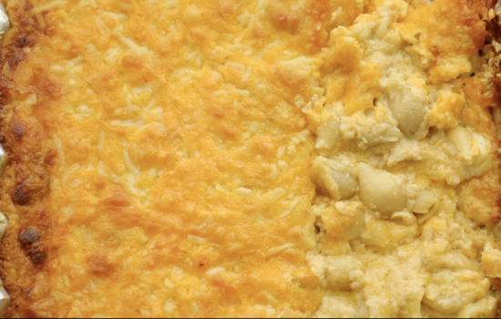 Cousin Maria’s Extra Cheesy Macaroni Pie | Baked Mac and Cheese