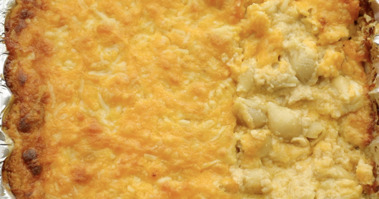 Cousin Maria’s Extra Cheesy Macaroni Pie | Baked Mac and Cheese