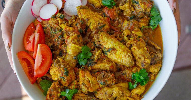 Turmeric Chicken with Tomatoes