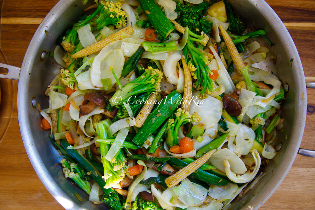 VEGGIE STIR FRY - WEEKLY MEAL PREP