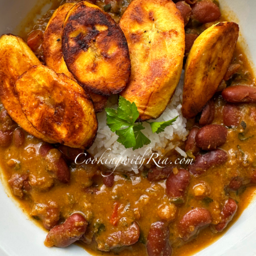 STEWED CANNED RED BEANS WITH COCONUT MILK