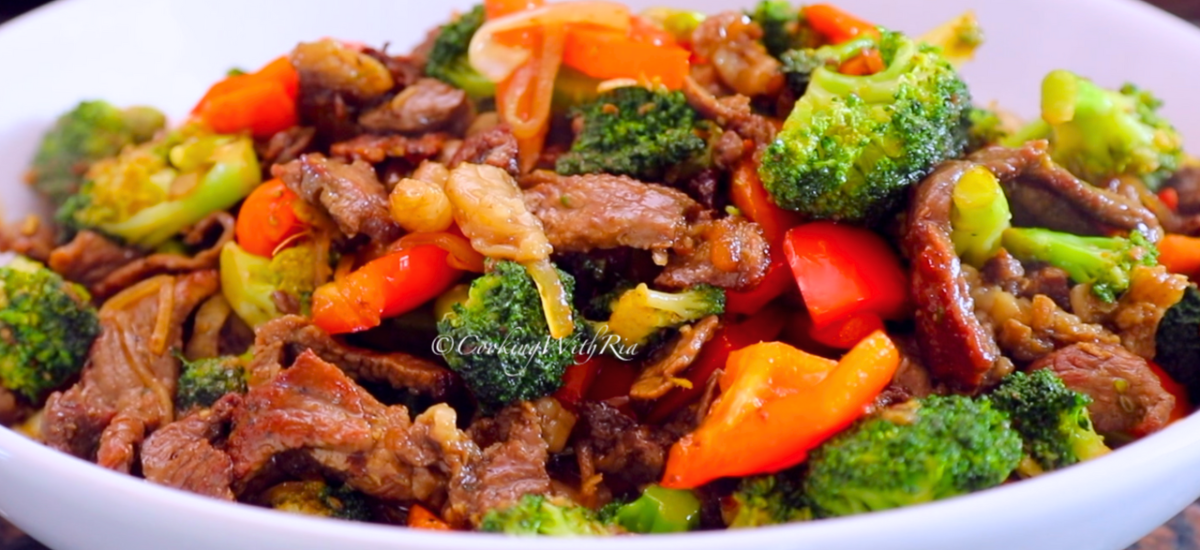 beef & broccoli stir fry