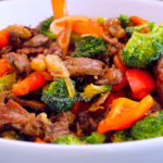 beef & broccoli stir fry
