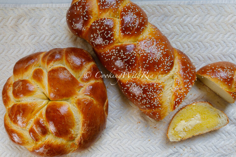 challah bread plait bread