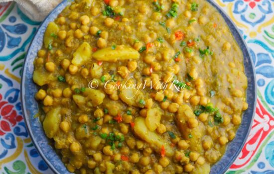 Instant Pot Curry Channa and Aloo