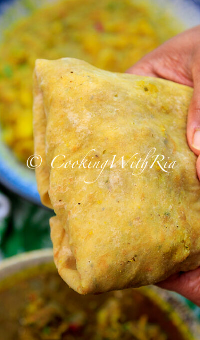 Trinidad Chicken Roti