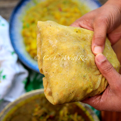 Trinidad Chicken Roti