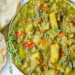 curry baigan and aloo
