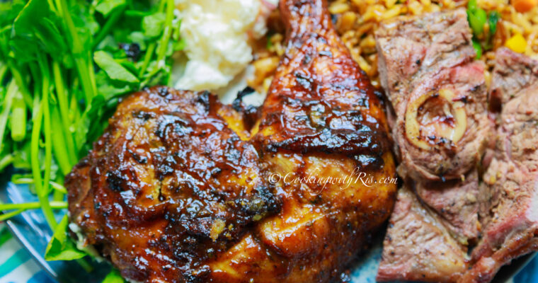 Grilled BBQ Chicken for a Small Party