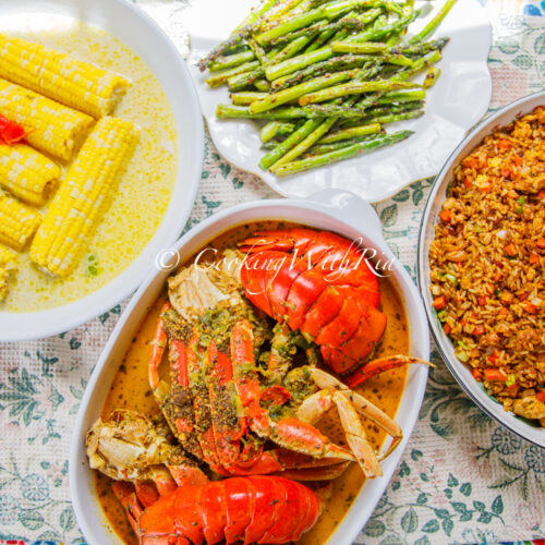 Crab & Lobster Boil with Corn