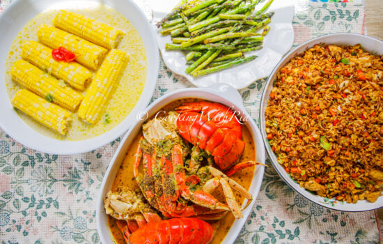 Crab & Lobster Boil with Corn