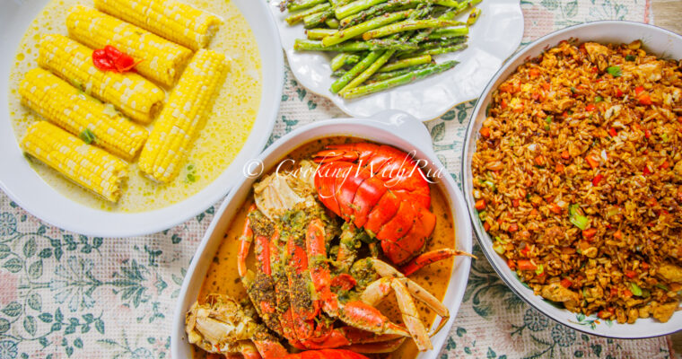 Crab & Lobster Boil with Corn