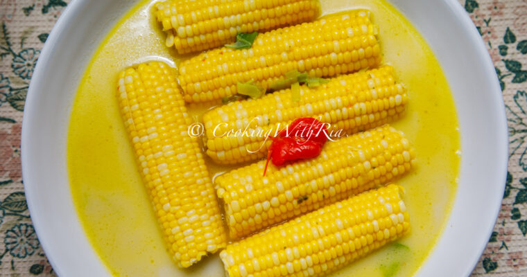 Trinidad Boiled Corn