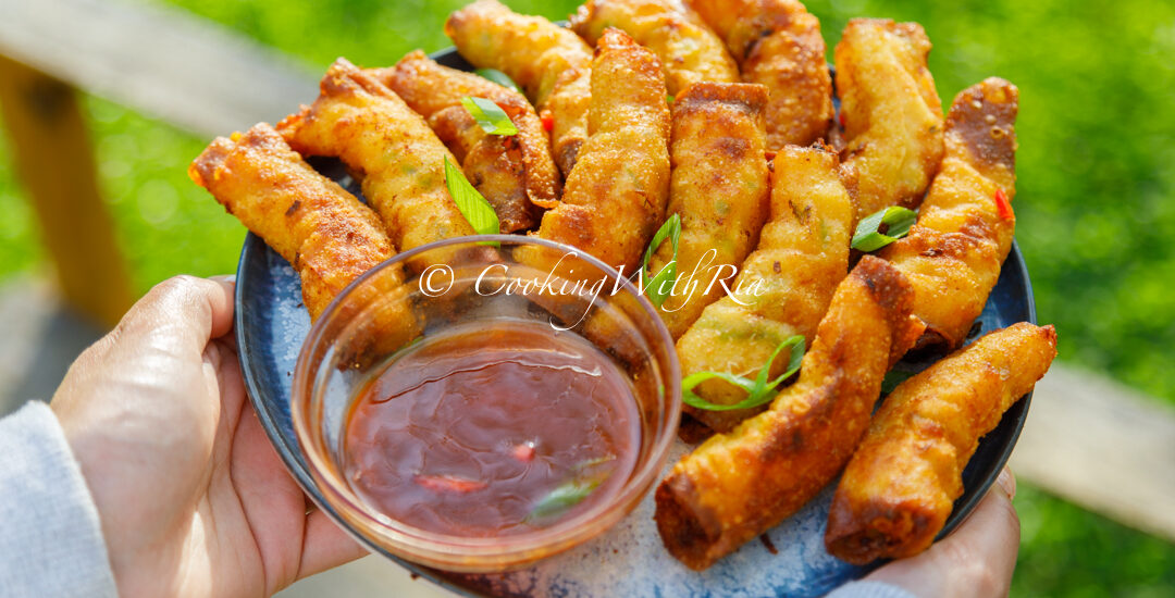 Shrimp wonton sticks