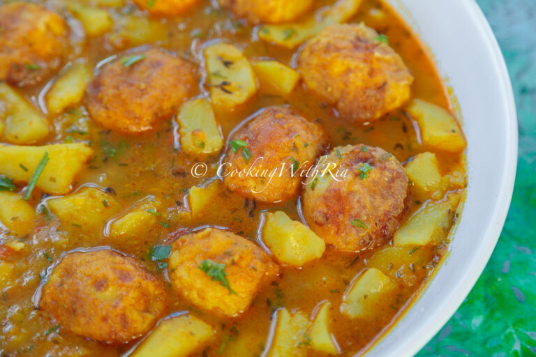 curry egg and aloo