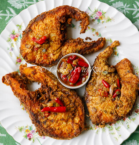 caribbean fried fish