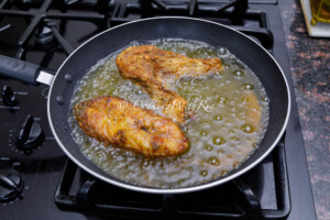 caribbean fried fish - frying fish