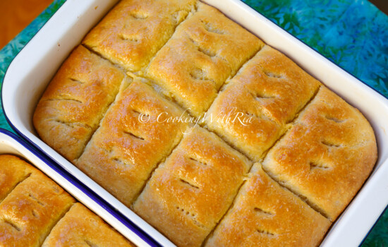 Soft and Buttery Pan Coconut Bread