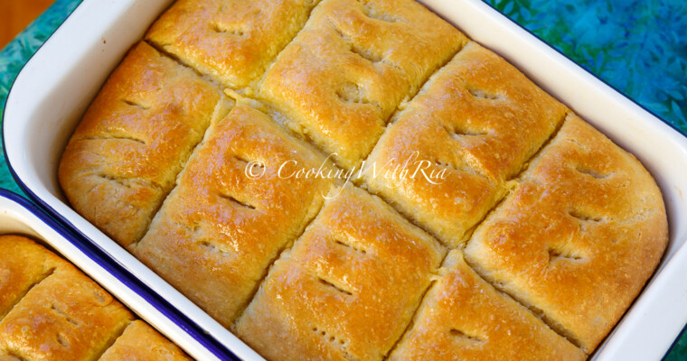 Soft and Buttery Pan Coconut Bread