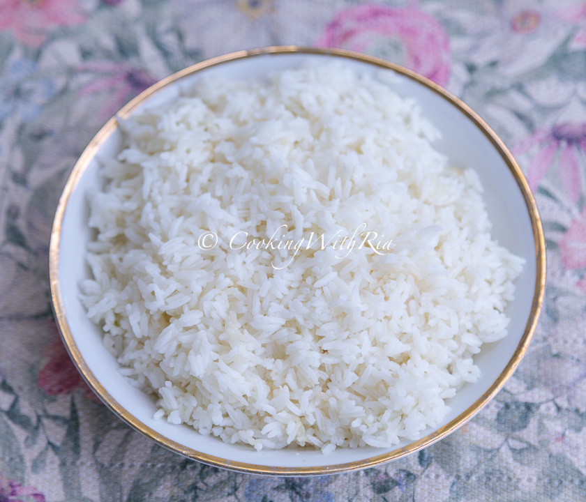 how to cook white rice