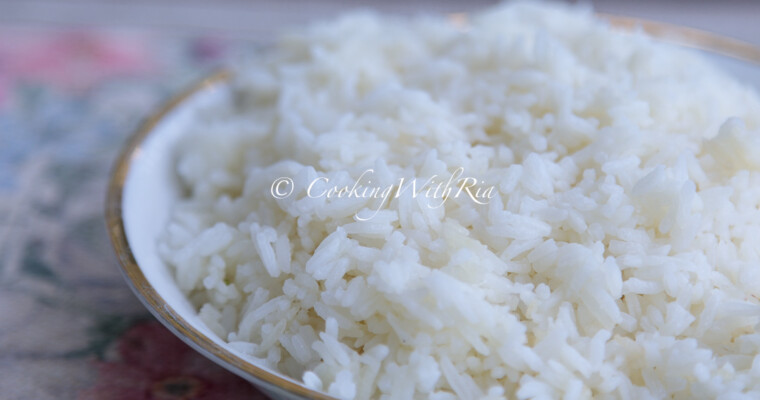 How to Cook White Rice (Perfect Every Time)
