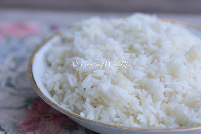 how to cook white rice