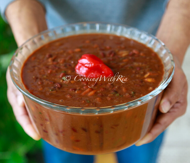 mom's stewed red beans