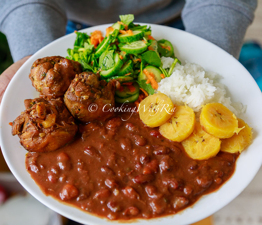 mom's stewed red beans