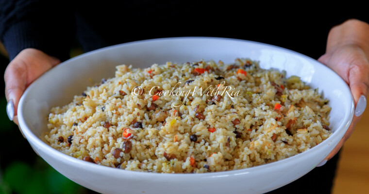 Simple Rice and Peas