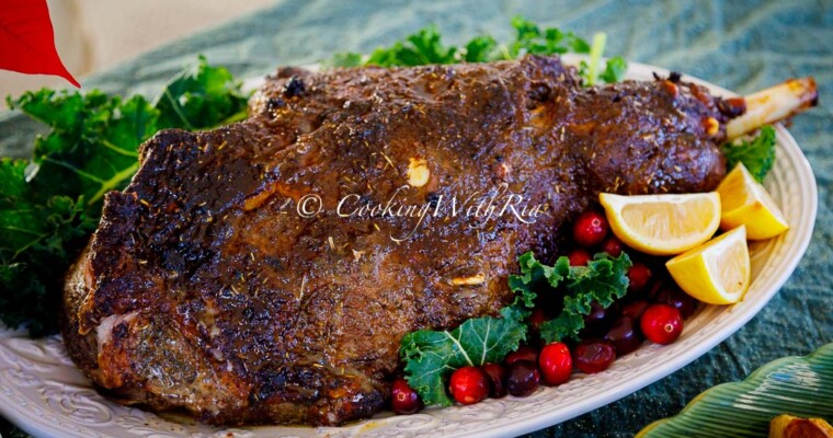 Herb Roasted Leg of Lamb