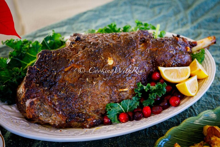 Herb Roasted Leg of Lamb
