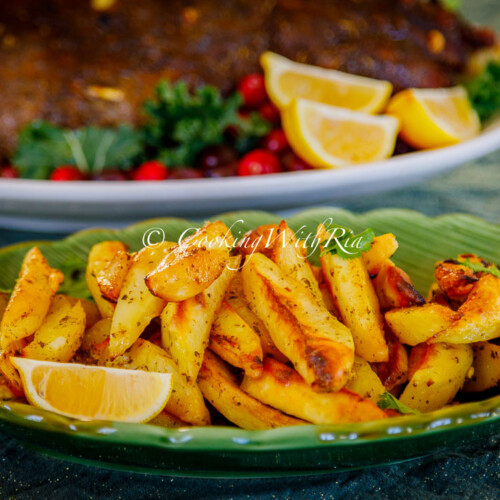 lemon roasted potatoes