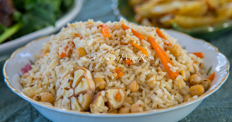 Chickpeas Pilaf