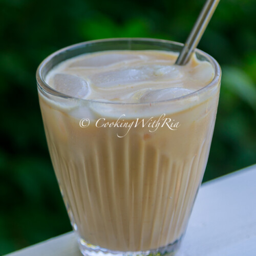 peanut punch in glass