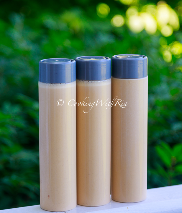 Peanut Punch in bottles