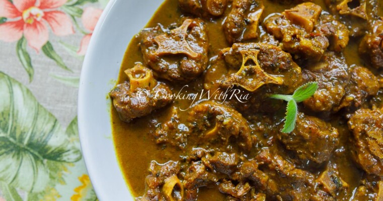 Trini-Style Curry Oxtail