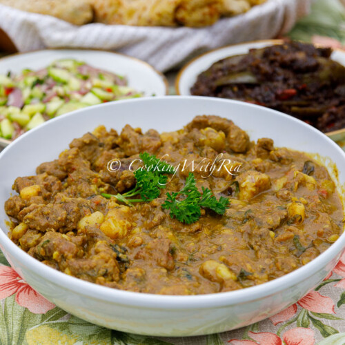 curry beef and aloo